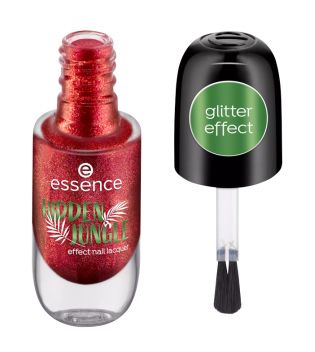 essence - Hidden Jungle effect nail polish - 05: Forbidden Berry