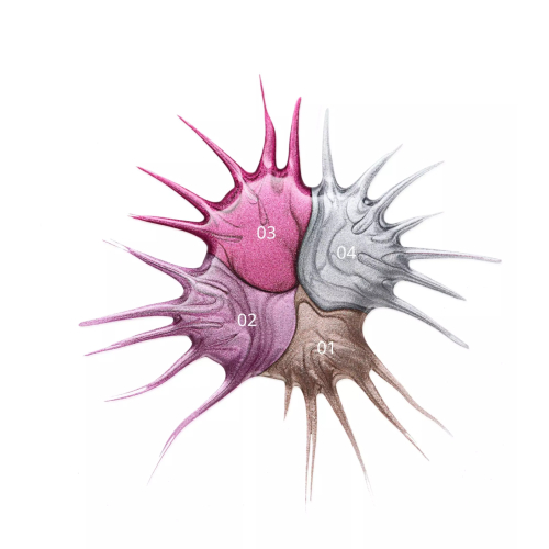 essence - Satin Chrome nail polish - 01: Robotic Rose