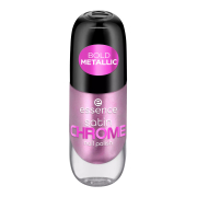 essence - Satin Chrome nail polish - 02: Artificial Pinktelligence