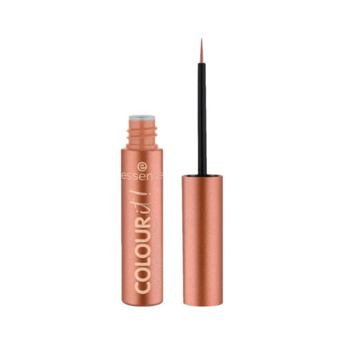 essence - Metallic liquid eyeliner COLOUR it! - 01: Burnished Bronze