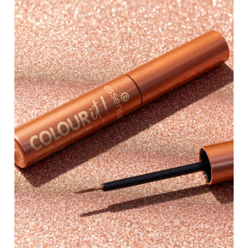 essence - Metallic liquid eyeliner COLOUR it! - 01: Burnished Bronze