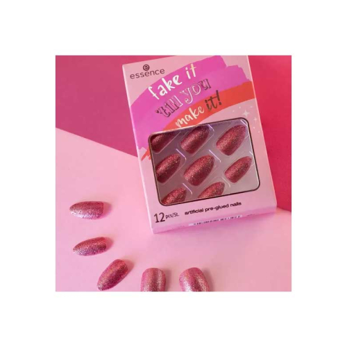 essence - *Fake it \'till you make it* - False nails - 02: Glitter Is The New Black