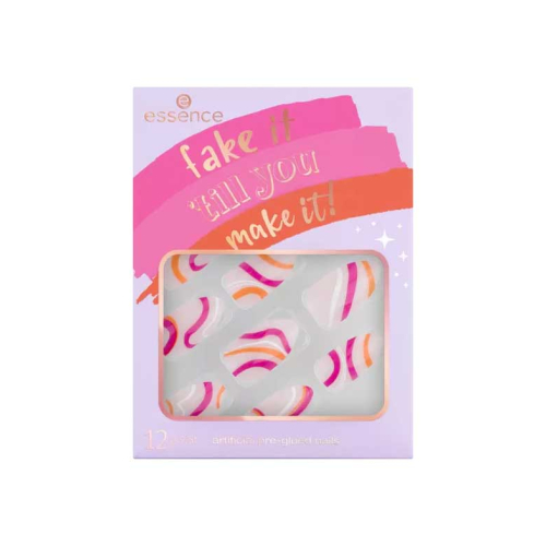 essence - *Fake it \'till you make it* - False nails - 03: Get Your Swirls On