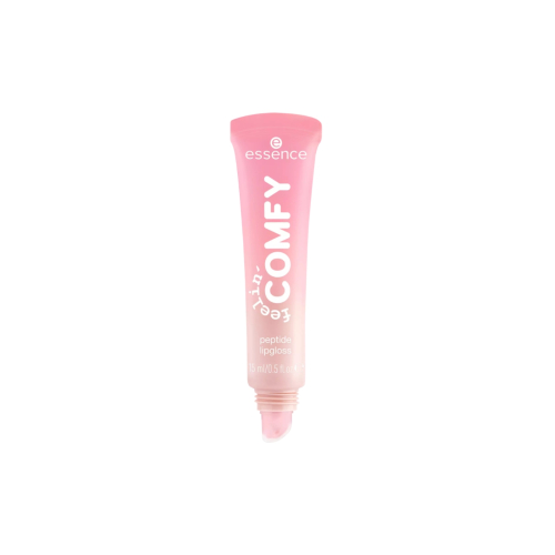 essence - *Feelin' Comfy* - Peptide Lip Gloss - 01: Strawberry Self-love