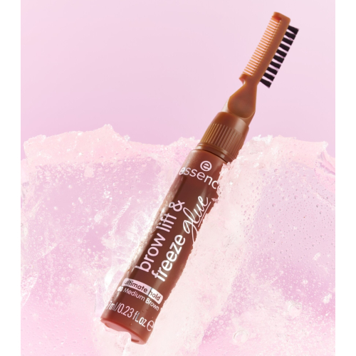 essence - Brow Lift & Freeze Glue - 03: Medium Brown