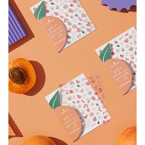 essence - *Got A Crush On Apricots* - Self-Adhesive Nail Stickers