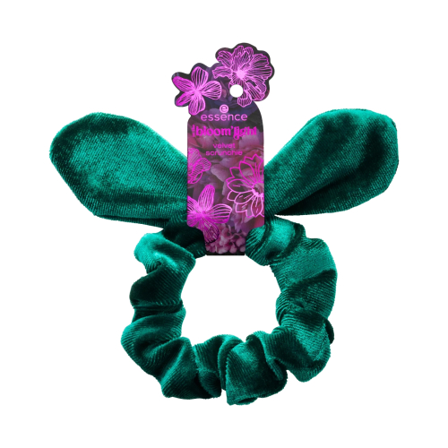essence - *In the Bloom´Light* - Velvet scrunchie with knot - Love At First Bloom