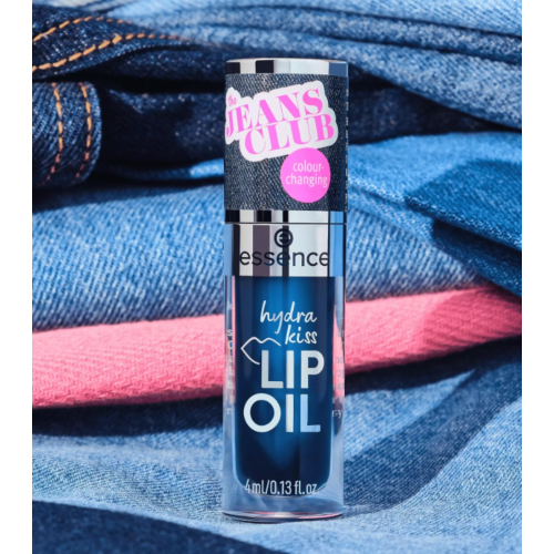 essence - *Jeans Club* - Lip oil Hydra Kiss Colour Changing