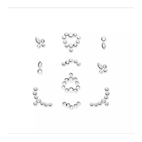 essence - 3D Nail Adhesive Jewelry - 02: Mirror Universe