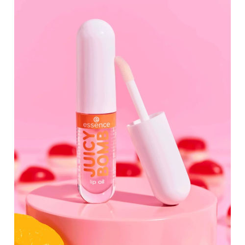 essence - *Juicy Bomb Party* - Lip oil - 01: Peach Perfect