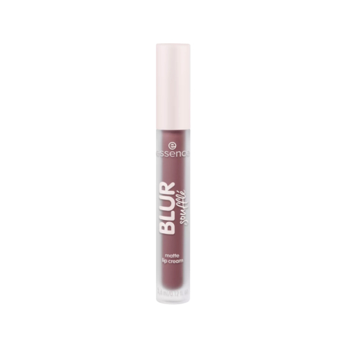 essence - Matte lipstick with a blurred finish BLUR soufflé - 01: Deep Scroll