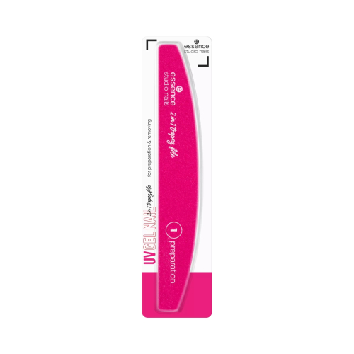 essence - *UV GEL NAIL* - 2-in-1 nail file