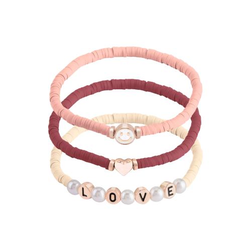 essence - *Love It A Choco'lot* - Trio of bracelets