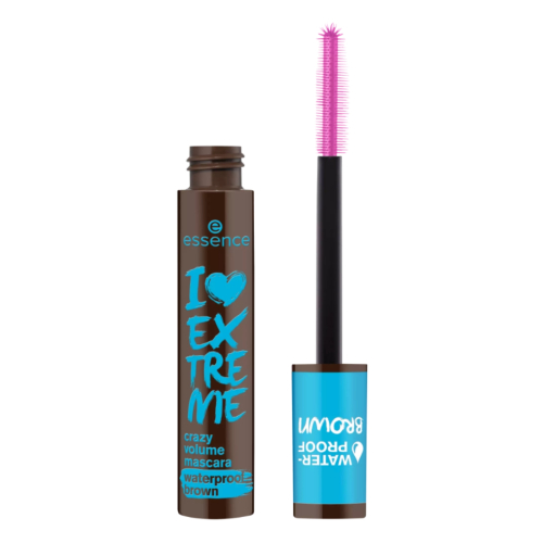 essence - Mascara I love Extreme Crazy Waterproof - Brown