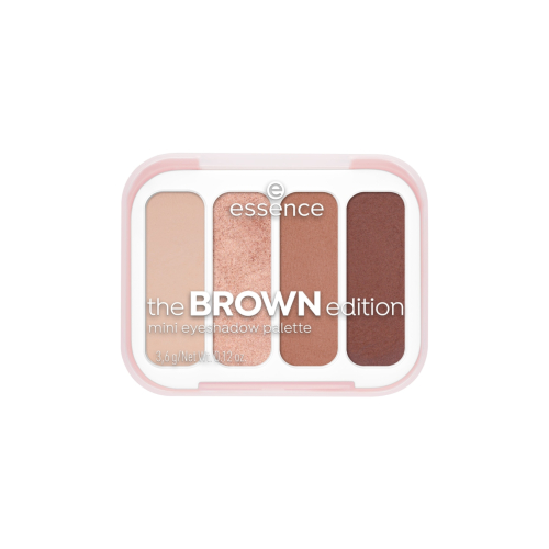 essence - Mini eyeshadow palette the BROWN edition