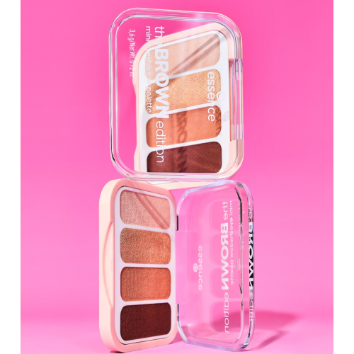 essence - Mini eyeshadow palette the BROWN edition