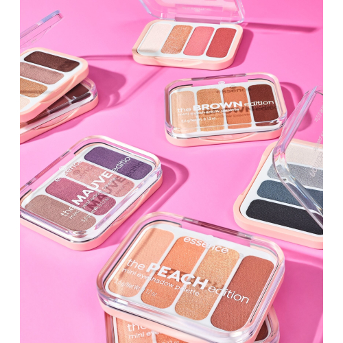 essence - Mini eyeshadow palette the BROWN edition