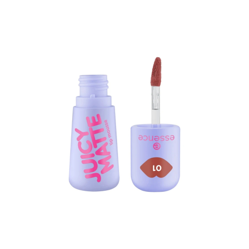 essence - Lip mousse Juicy Matte - 01: Maple Rouge