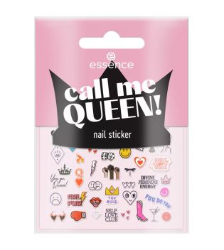 essence - Nail Stickers call me QUEEN!