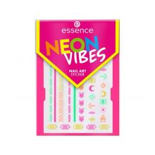 essence - Nail Stickers Neon Vibes