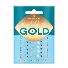 essence - Nail Stickers Stay Bold, it's GOLD