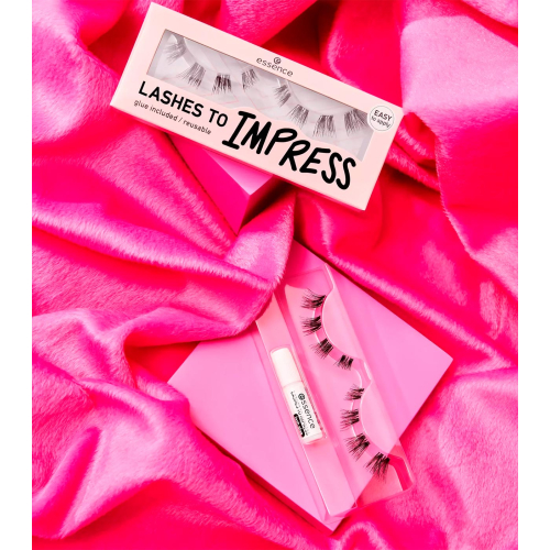 essence - False Eyelashes Lashes to Impress - 08: Pre-cut lashes