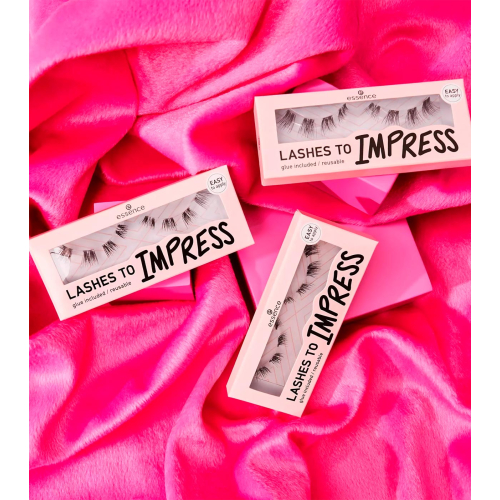 essence - False Eyelashes Lashes to Impress - 08: Pre-cut lashes