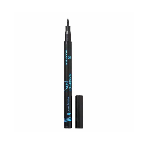 essence - Waterproof eyeliner pen - 01: black blaze