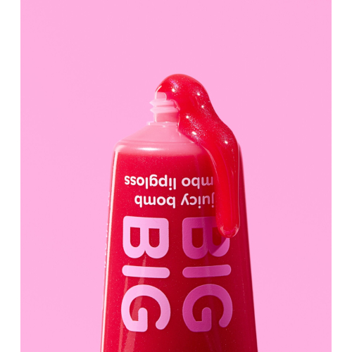 essence - *Say it with Juicy* - Lip Gloss Juicy Bomb XL Big Hug - 01: Poppin' Pomegranate