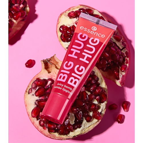 essence - *Say it with Juicy* - Lip Gloss Juicy Bomb XL Big Hug - 01: Poppin' Pomegranate