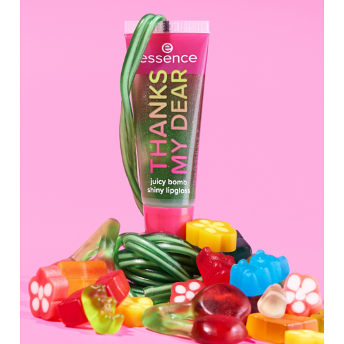 essence - *Say it with Juicy* - Lip Gloss Juicy Bomb Thanks my Dear - 03: Glowy Gummy