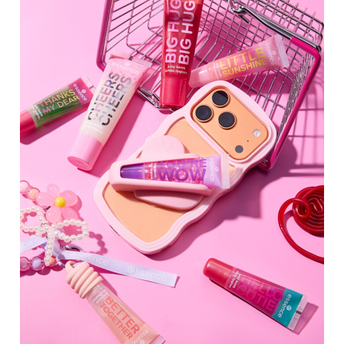 essence - *Say it with Juicy* - Lip Gloss Juicy Bomb You're WOW - 04: Strawberry Splash