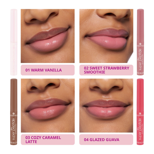 essence - Lip Balm Set The Super Peptide Glossy