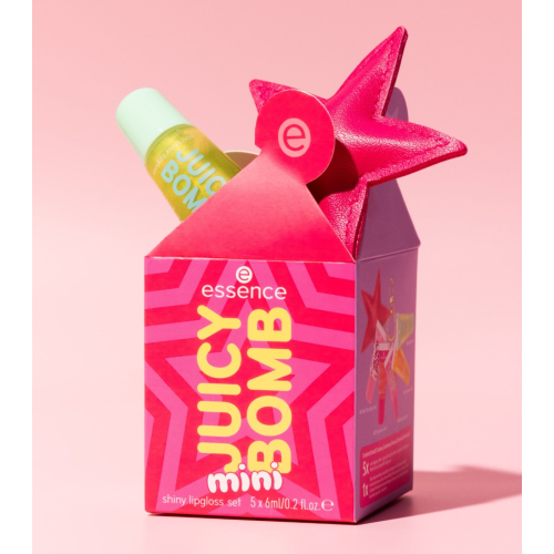 essence - Lip Gloss Set Mini Juicy Bomb - Holiday Happiness