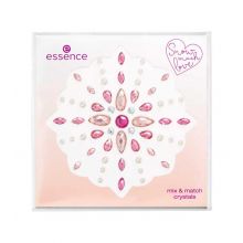essence - *Snow much love* - Adhesive Face Jewels Mix & Match Crystals