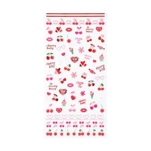 essence - *So Cherry Happy* - Nail Stickers With Extra Cherries, Please!
