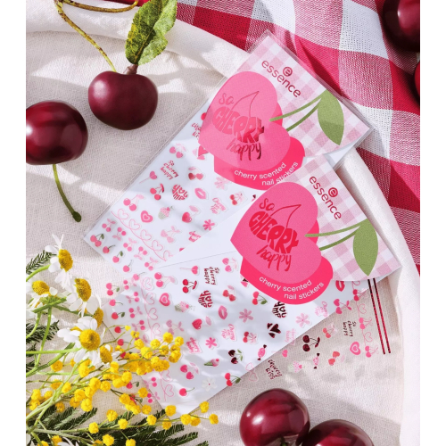 essence - *So Cherry Happy* - Nail Stickers With Extra Cherries, Please!