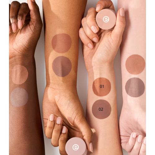 essence - Matte cream eyeshadow - 01: Oak