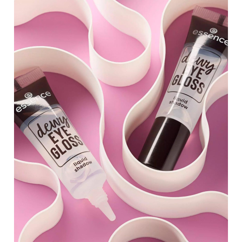 essence - Liquid Eyeshadow Dewy Eye Gloss - 01: Crystal Clear