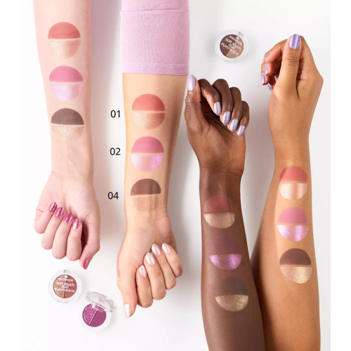 essence - Eyeshadow Soft Touch Duo - 04: Mocha Muse