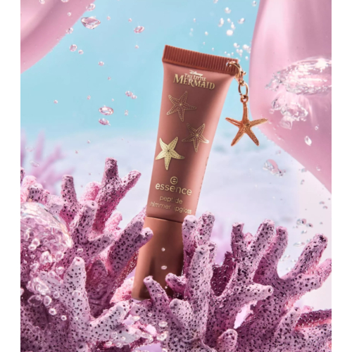 essence - *The Little Mermaid* - Peptide Lip Gloss - 02: Seaside Romance