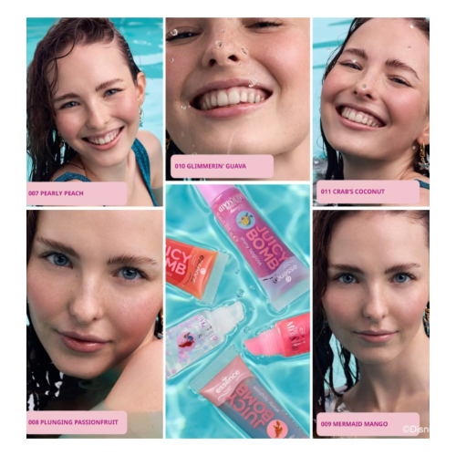 essence - *The Little Mermaid* - Juicy Bomb Lip Gloss Set