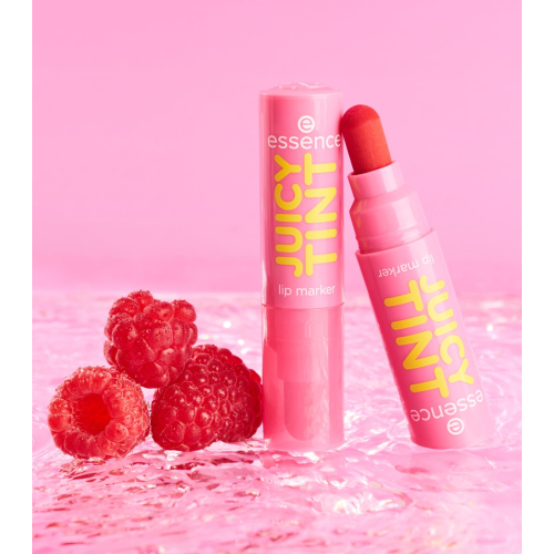 essence - Lip Tint Juicy Tint Lip Marker - 04: Raspberry Rush
