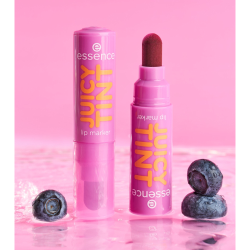 essence - Lip Tint Juicy Tint Lip Marker - 06: Blueberry Bite