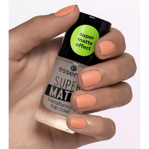 essence - Transforming top coat - Super Matte