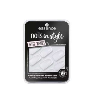 essence - False nails Nails in Style - 11: Sheer Whites