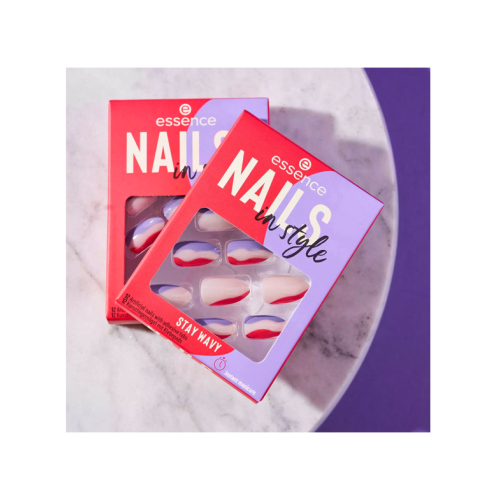 essence - False nails Nails in Style - 13: Stay Wavy