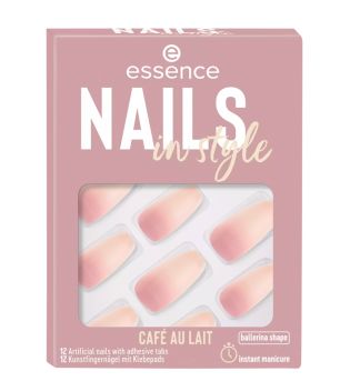 essence - False nails Nails in Style - 16: Café Au Lait