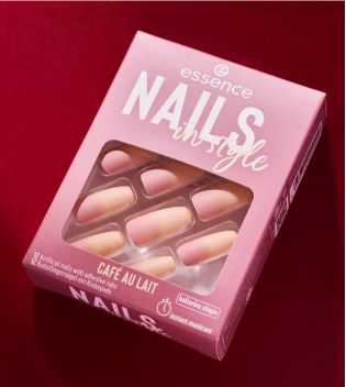 essence - False nails Nails in Style - 16: Café Au Lait