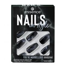 essence - False nails Nails in Style - 17: You're Marbellous